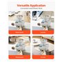 VEVOR Compteuse Trieuse de Pièces Professionnel, Machine à Compter les Pièces Capacité de Stockage 11000PCs, avec Affichage LCD,