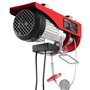 VEVOR Palan Électrique, Charge Double Câble 800 kg, Télécommande Filaire 4,2 m, Hauteur Levage à Câble Simple 12 m, Élingue Simp
