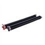 VEVOR Ressorts de torsion pour porte de garage, 1 paire, Φ5,54xΦ50,8x668 mm, 16000 cycles, revêtement noir électrophorétique pou