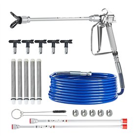VEVOR Kit Pistolet pulvérisateur Peinture sans air et Tuyau