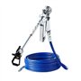 VEVOR Kit Pistolet pulvérisateur Peinture sans air et Tuyau, 248 Bar, Ensemble tuyaux pulvérisation de Peinture Haute Pression a