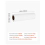 VEVOR Drap d'Examen 25 Rouleaux Papier pour Appui-tête 21,6 cm x 38,1 m, Papier d'Examen Médical à Surface Crêpée et Jetable, po