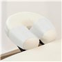 VEVOR Drap d'Examen 25 Rouleaux Papier pour Appui-tête 21,6 cm x 38,1 m, Papier d'Examen Médical à Surface Crêpée et Jetable, po