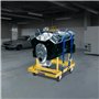 VEVOR Support Moteur d’Atelier Capacité 340 kg, Chariot de Manutention pour Moteur en Acier, Largeur et Longueur Réglables, avec