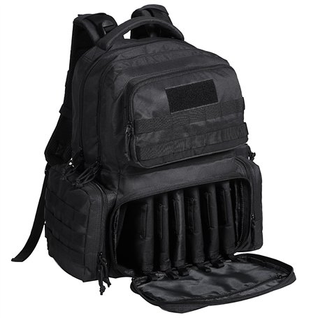 VEVOR Sac à Dos Tactique pour 6 Pistolets et 10 Chargeurs