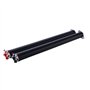 VEVOR Ressorts de torsion pour porte de garage, 1 paire, Φ6,35xΦ50,8x813 mm, 16000 cycles, revêtement noir électrophorétique pou