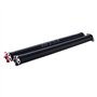 VEVOR Ressorts de torsion pour porte de garage, 1 paire, Φ6,35xΦ50,8x787 mm, 16000 cycles, revêtement noir électrophorétique pou