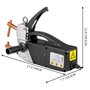 VEVOR Soudeuse par Point Électrique 400V, Pistolet de Soudure Plastique Portable avec Pointes Remplaçables 120mm, Machine de sou