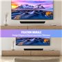 OXS S5 Barre de Son 3.1.2 ch avec Dolby Atmos, Caisson de Grave Intégré, Basses Flexibles, Amélioration du Dialogue, Connectivit