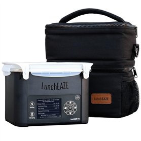 LunchEAZE Boîte à déjeuner Pro chauffante et électrique sans fil – Alimentée par piles