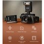 Godox iA32 iFlash Flash Mini Speedlite GN15 A/M Mode avec déclencheur Optimal S1/S2 Tête de Flash inclinable pour Appareil Photo