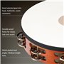 Meinl Tambourin africain Avec peau Acier Marron