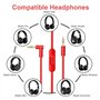 Toxaoii Câble audio de rechange avec microphone en ligne et contrôle compatible avec casques Beats by Dr Dre Solo2/Solo 3/Studio