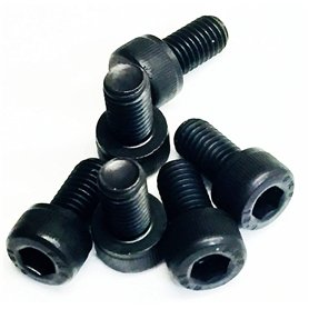 Lot de 12 boulons à tête cylindrique M6 x 14 DIN912