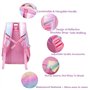 Meisohua Cartable Fille Sac d'école Sac Enfant Fille Cartable Primaire Fille pour l'école Loisir Sac Arc en Ciel 3 en 1 Sac à Lu