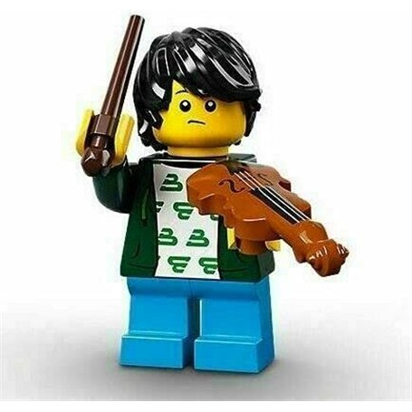 Lego 71029 Mini figurines série 21 Figurine n°2 Jeune violon supplémentaire 1 x Sticker-und-co Mélange de fruits Bonbon