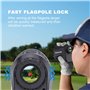 PeakPulse KA600AG Télémètre de Golf 600 Verges avec Compensation de Pente, Verrouillage Drapeau, grossissement 6X, Mesure Contin