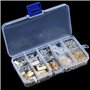 Kissral 370pcs Kit Bijoux Creation Kit Fabrication Bijoux avec Anneaux Ouverts et Extenseurs de la Chaîne Fermoir Mousqueton Fer