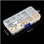 Kissral 370pcs Kit Bijoux Creation Kit Fabrication Bijoux avec Anneaux Ouverts et Extenseurs de la Chaîne Fermoir Mousqueton Fer