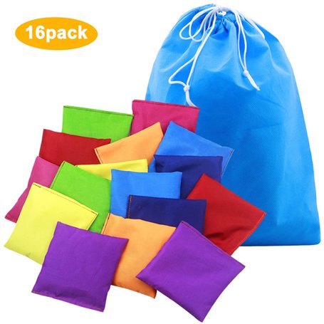 Disino 16 Pièces Sacs de Fèves en Nylon