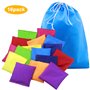 Disino 16 Pièces Sacs de Fèves en Nylon