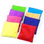 Disino 16 Pièces Sacs de Fèves en Nylon, Jouet de Sacs de Haricot, Étanche Bean Bags avec Sac à Cordon, Sports Toss Jeux de Lanc