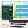 Barefoot Bagpiper Cornemuse pratique chanter 45,7 cm Virole gravée nickelée Cornemuse Institute Tutor Book 2 cornemuses pratique