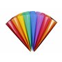 VIQUEL Trieur horizontal RAINBOW 8 compartiments en polypropylène 8/10, noir intérieur multicolore
