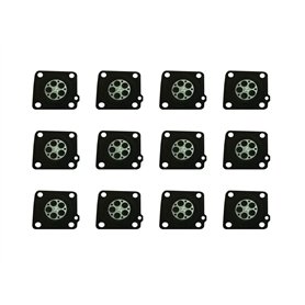 C·T·S Lot de 12 diaphragmes de Compteur de carburateur pour modèles de carburateurs Ruixing H142 Homelite 26 CC 30 CC