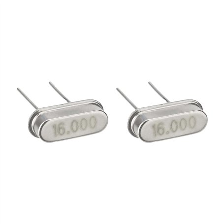 Kit de 2 cristaux oscillateurs à quartz 16 MHz