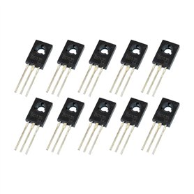 Kit de 10 transistors NPN BD135 45V 1.5A