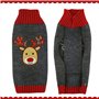 ABRRLO Pull-Over Chaud pour Chien et Chat Costume de Noël Costume de Halloween Veste de Tricot Chaud vêtements d’Hiver