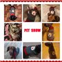 ABRRLO Pull-Over Chaud pour Chien et Chat Costume de Noël Costume de Halloween Veste de Tricot Chaud vêtements d’Hiver