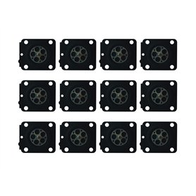 C·T·S Lot de 12 diaphragmes de Mesure de carburateur pour modèle Zama C1Q Remplace Zama A015045