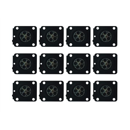 C·T·S Lot de 12 diaphragmes de Mesure de carburateur pour modèle Zama C1Q Remplace Zama A015045