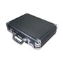 HMF 14651-02 Mallette en aluminium pour homme avec cadenas à combinaison Noir 45 x 33 x 11 cm
