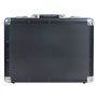 HMF 14651-02 Mallette en aluminium pour homme avec cadenas à combinaison Noir 45 x 33 x 11 cm