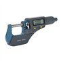 KATSU Micromètre Numérique 0-25 mm / 0-1" Résolution 0,001mm Haute Précision LCD Micromètre Extérieur électronique Calibre Mesur