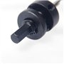 KATSU A2 Arbre pour Scie Cloche 32–152mm Hex Plus Bi Métal Core Embouts pour Scie Trépan HSS Cutter Adaptateur avec 2 Forets Pil