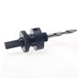 KATSU A2 Arbre pour Scie Cloche 32–152mm Hex Plus Bi Métal Core Embouts pour Scie Trépan HSS Cutter Adaptateur avec 2 Forets Pil