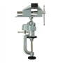 KATSU Étau de Table en Alliage d'Aluminium 3" Universel Mini Étau Établi avec Base Rotatif à 360 degrés Pince de Table pour Bois