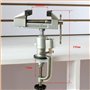 KATSU Étau de Table en Alliage d'Aluminium 3" Universel Mini Étau Établi avec Base Rotatif à 360 degrés Pince de Table pour Bois