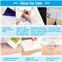 Cridoz Lot de 20 feuilles de papier de transfert pour tatouage Format A4