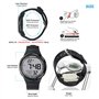 Montre sport numérique led basse consommation homme multi fonctions étanche 100 m sports nautiques plongée natation bracelet Sil