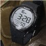 Montre sport numérique led basse consommation homme multi fonctions étanche 100 m sports nautiques plongée natation bracelet Sil
