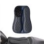 CHCYCLE Coussin de siège passager pliable pour moto - Gel haute élasticité 3D nid d'abeille - Confortable et respirant - Absorpt