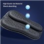 CHCYCLE Coussin de siège passager pliable pour moto - Gel haute élasticité 3D nid d'abeille - Confortable et respirant - Absorpt