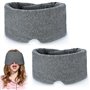 Lot De 2 Masques De Sommeil En Coton Modal – Bandeau Pour Les Yeux Ultra-Doux Et Respirant