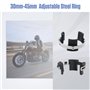 PLAYOCCAR Outil Fourche Moto 30mm-45mm, Outil d'installation Réglable pour Moto, Fork Seal Driver.