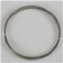 LOTITONG Fil d’acier Enduit de Nylon 7x7 49 Brins de 0,8 mm, Traction de 32 kg pour Pêche - 50 m
